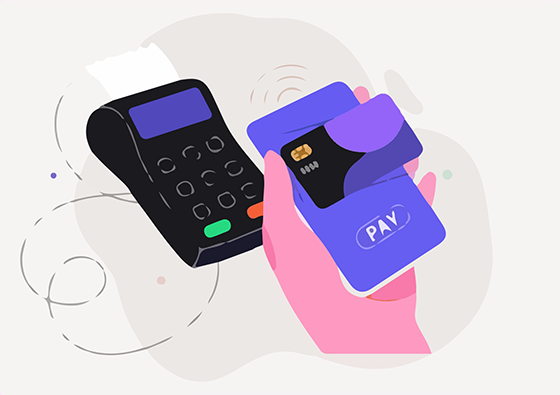 Оплата покупки картой